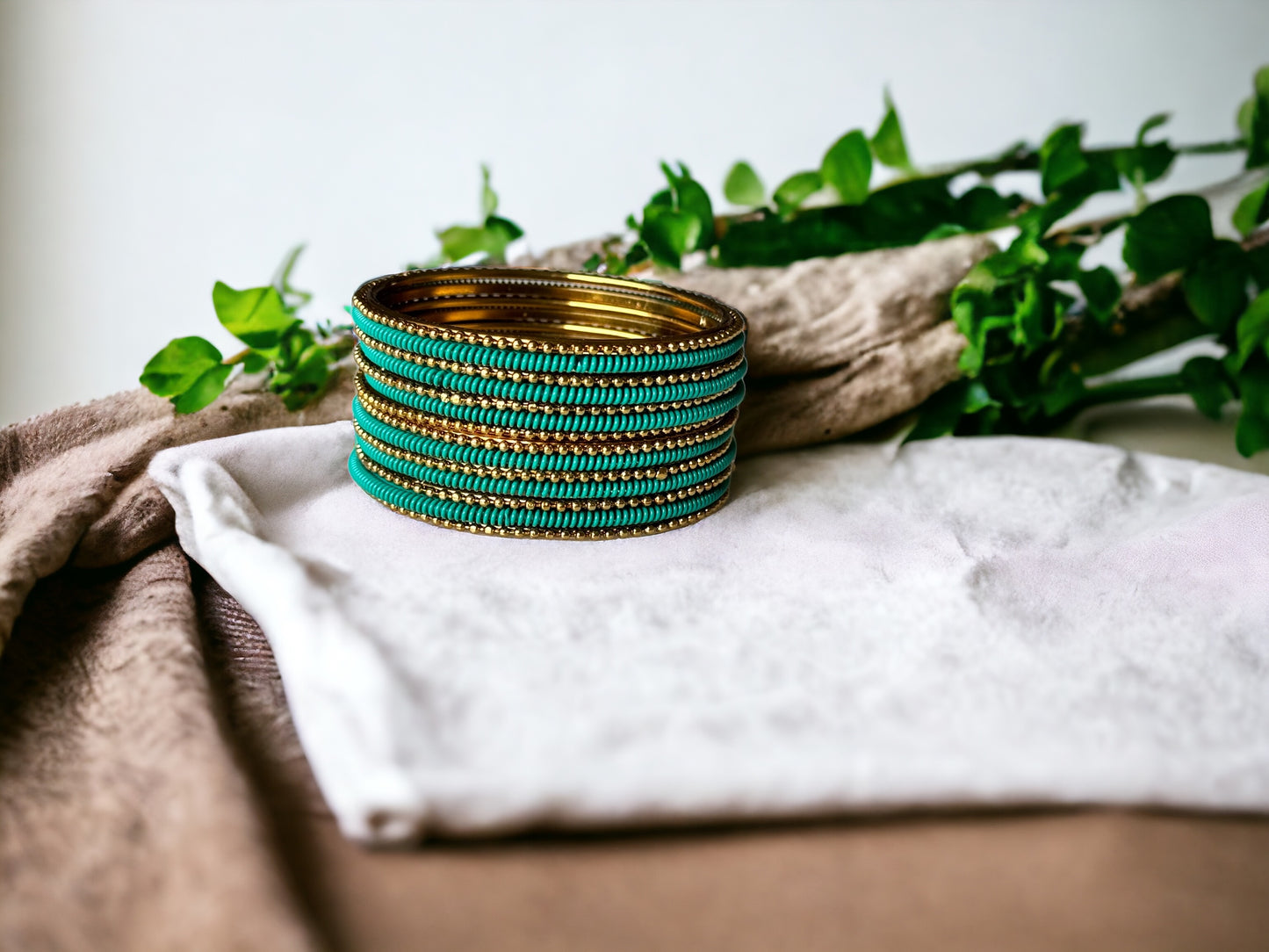 Color Clash Chic: Bangle Set