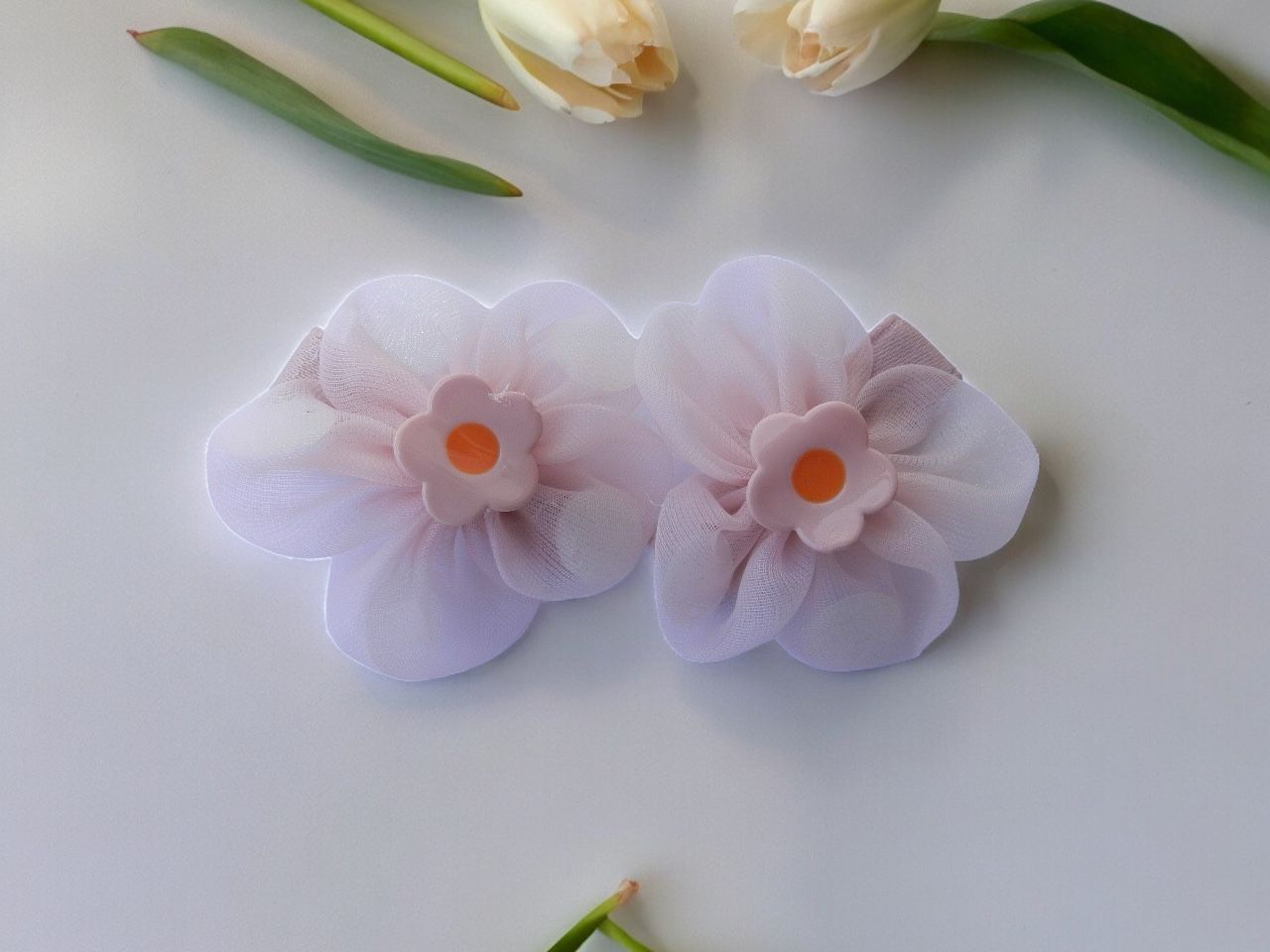 Colorful Glittery floral Pins