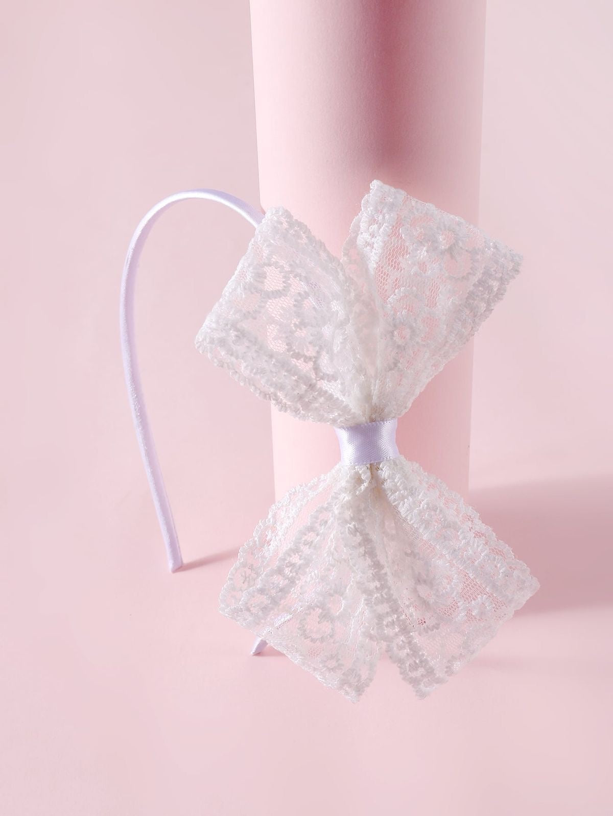 Layered Lace Bow Headband