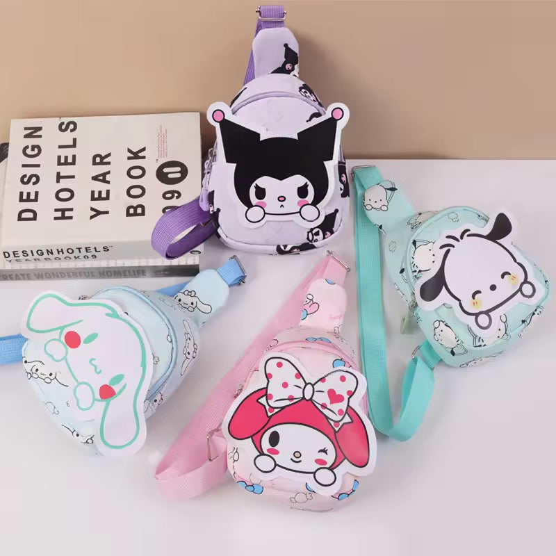Cute Character Chest Bags