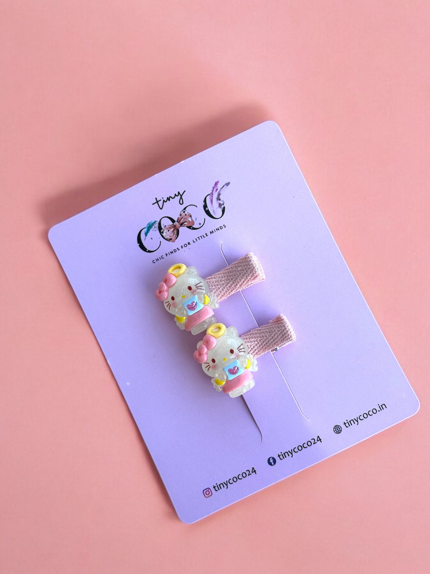 Huggable Hair Clip Zoo! (Bear, Bunny, Pup..)