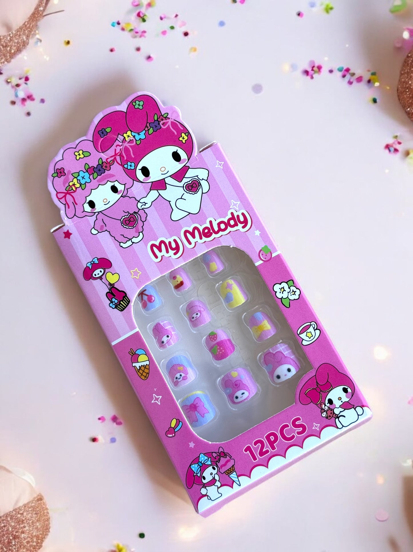 Character Stick-On Nail Variety Pack (for Kids)
