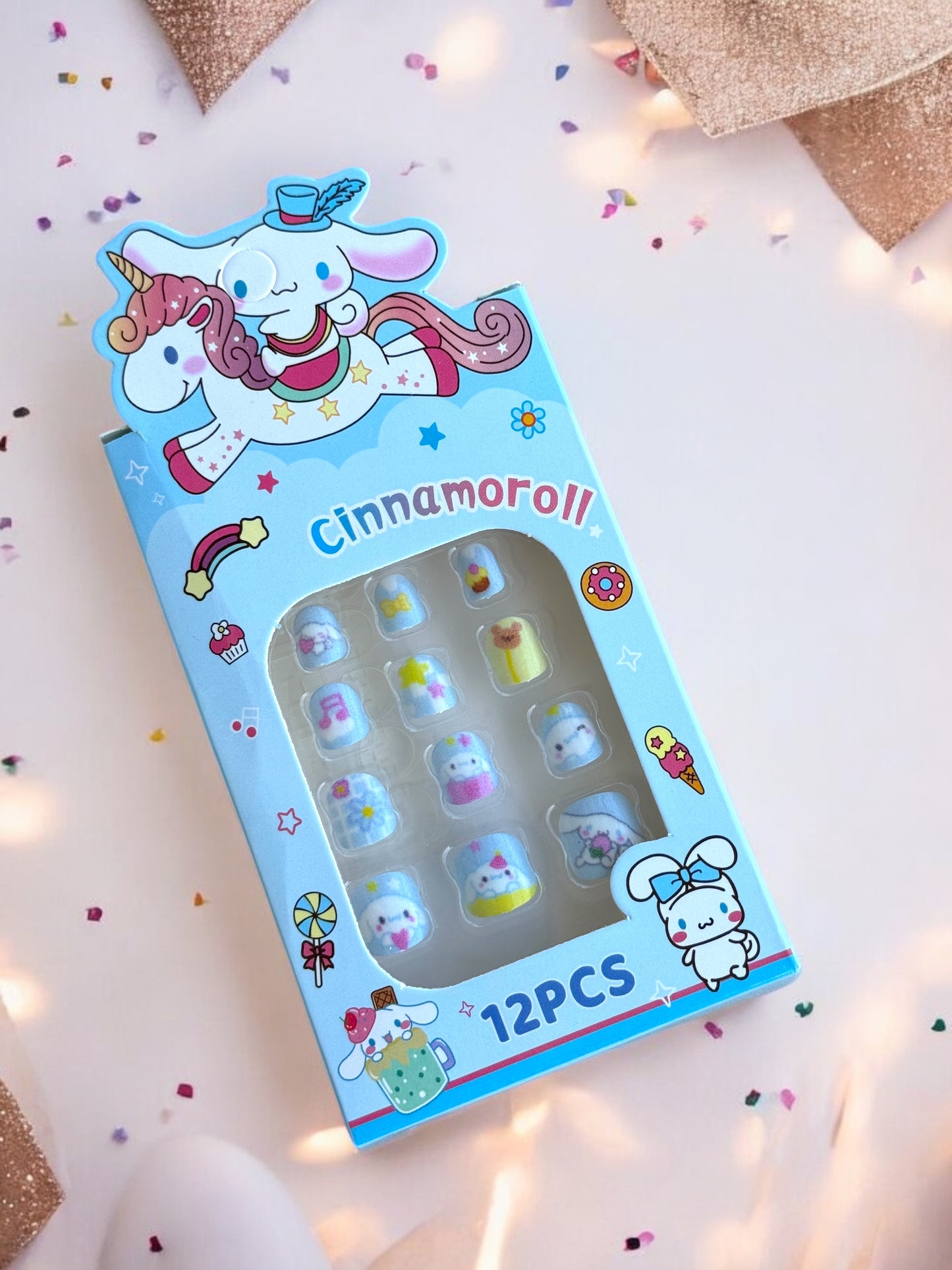 Character Stick-On Nail Variety Pack (for Kids)