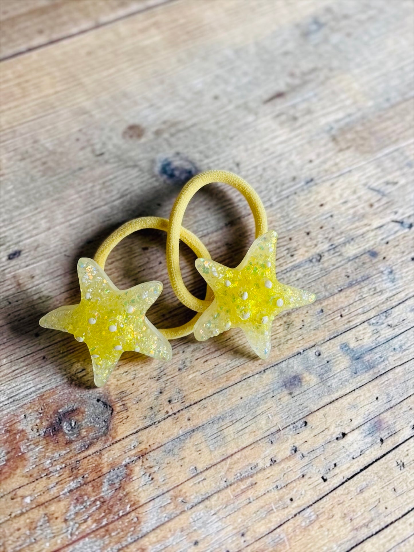 Stella Starfish Glitter Hair Ties
