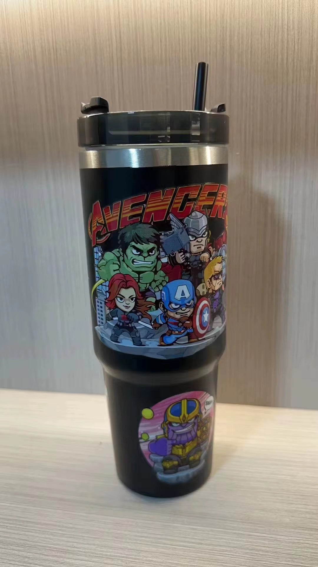 The Marvel Heroes Insulated Tumbler