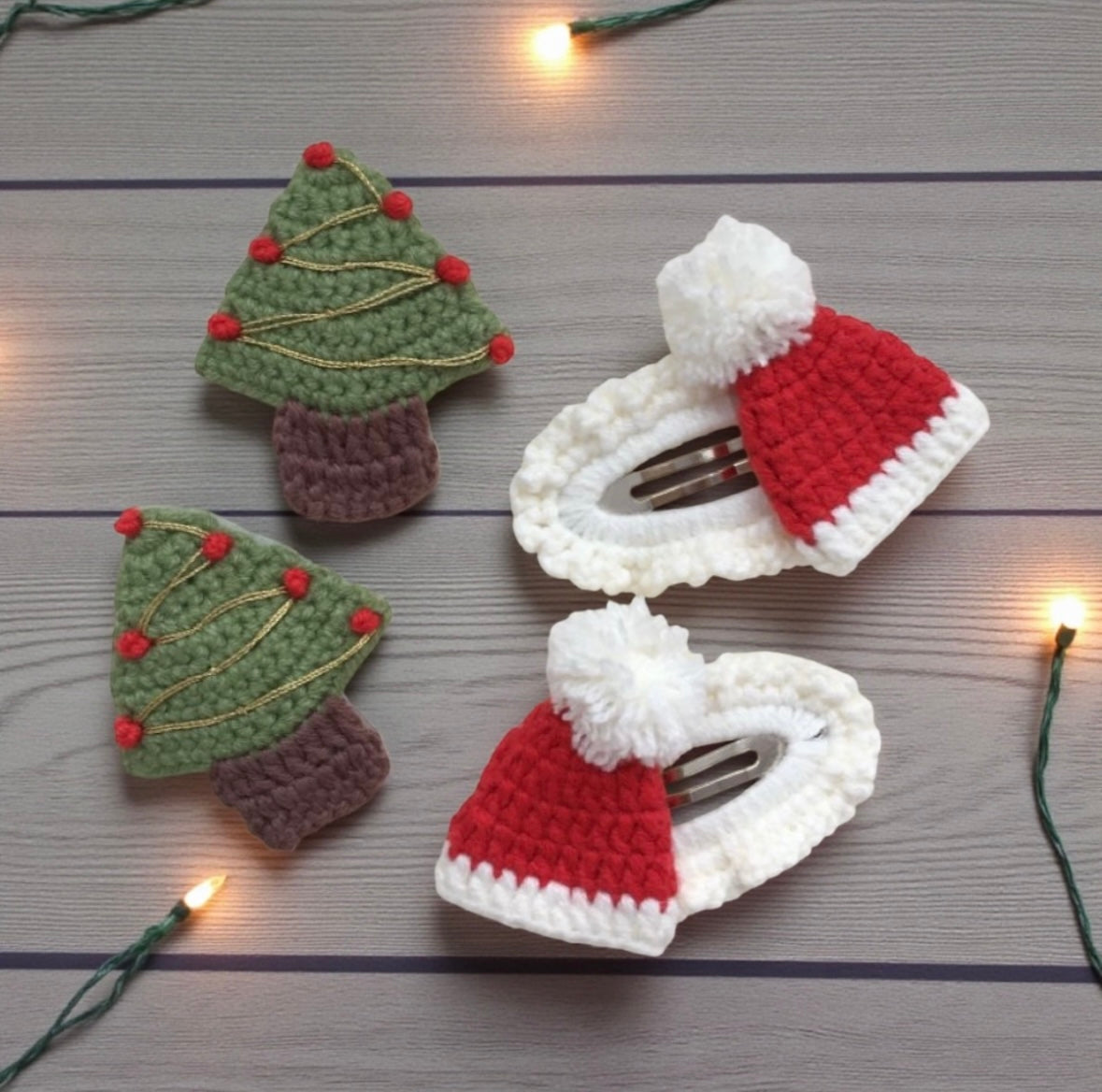 Holiday Yarn Charm Duet