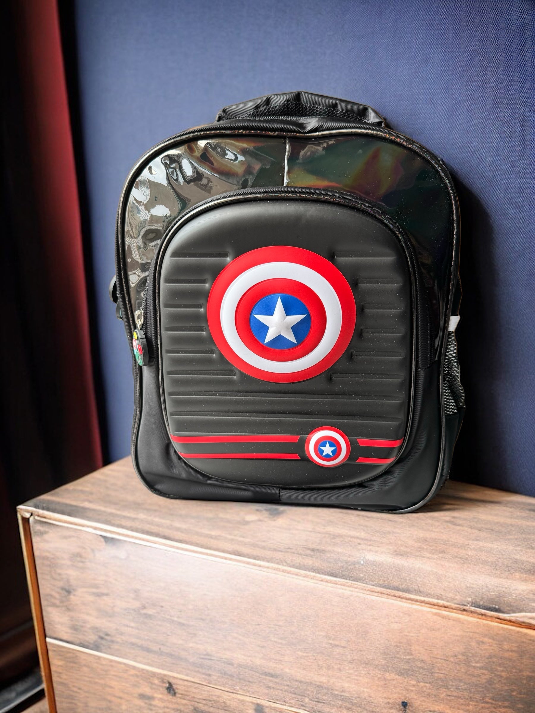 Avenging Style: Captain America Shield Backpack (14
