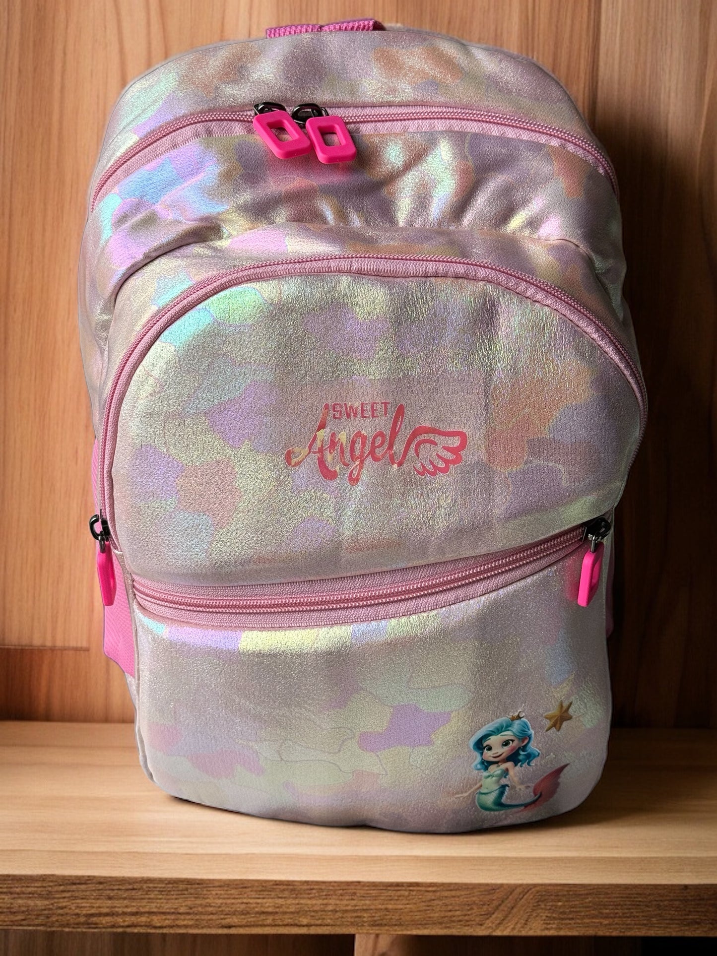 Sparkling Magical Backpack -pink and sea green colors available (14")
