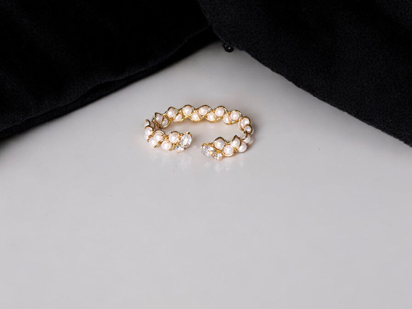 Braided Pearl Bracelet