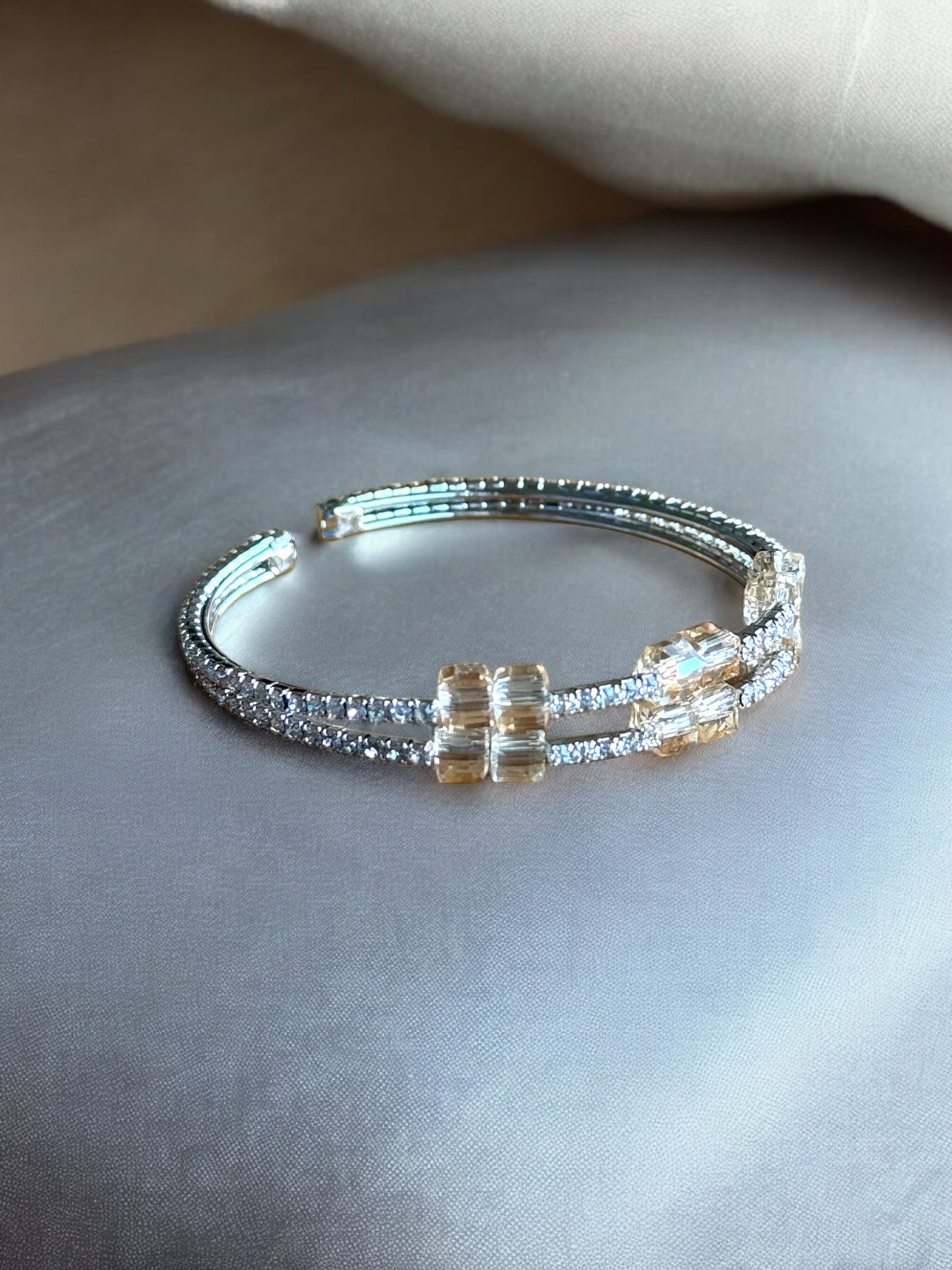 Magical Crystal Cube Bracelet
