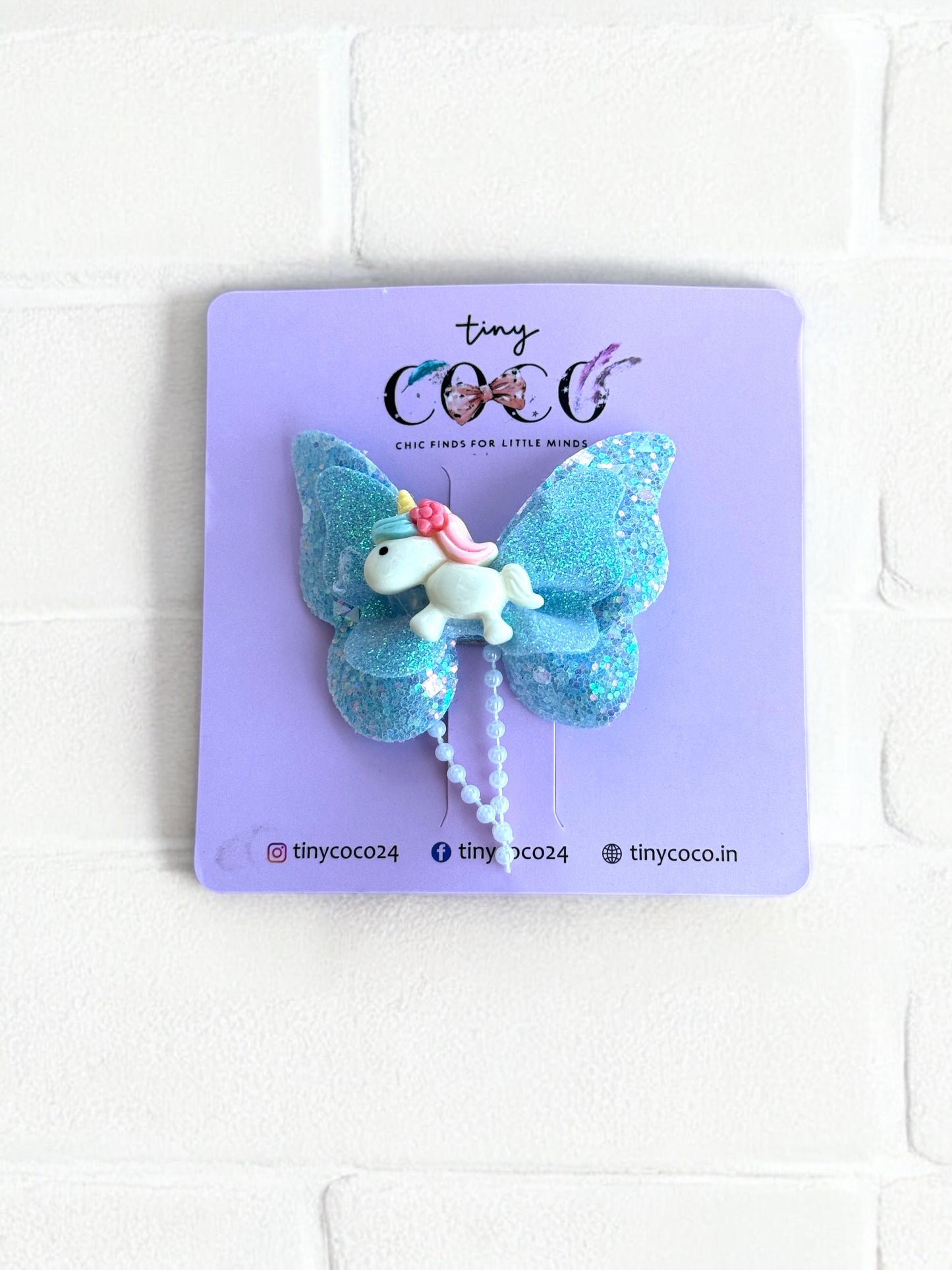 Unicorn Butterfly Dream Clip