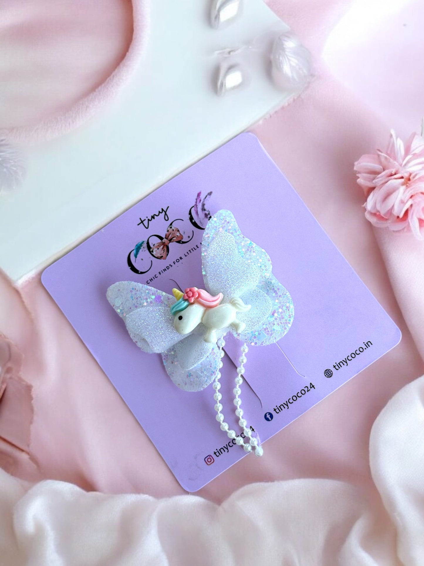 Unicorn Butterfly Dream Clip
