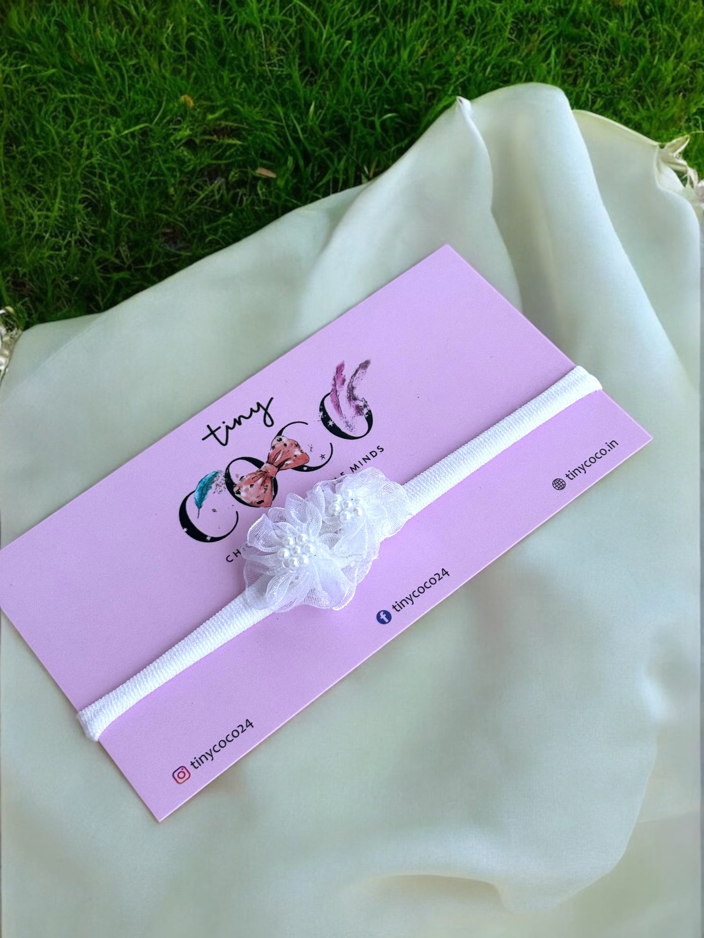 Mini Pearl Bloom Headband