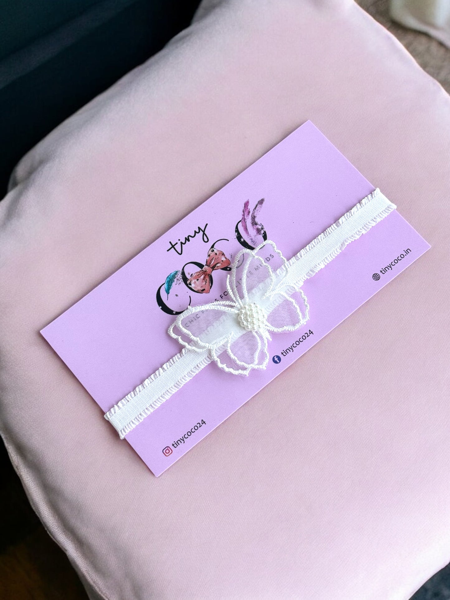 Dazzle Butterfly Baby Headband