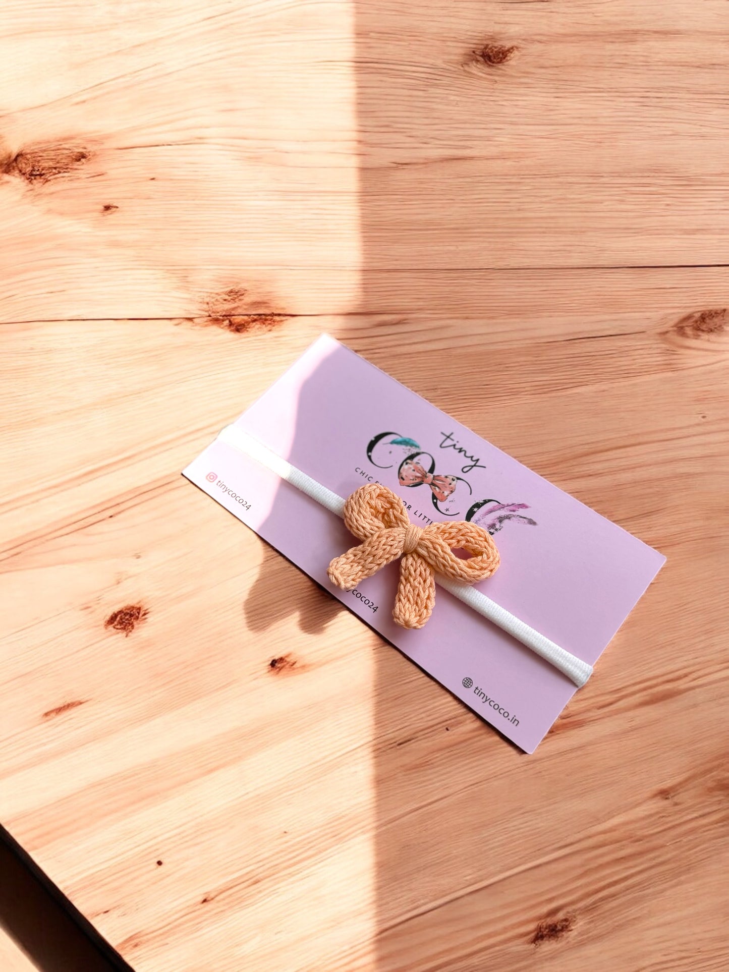 Cozy Knit Bow Hairband