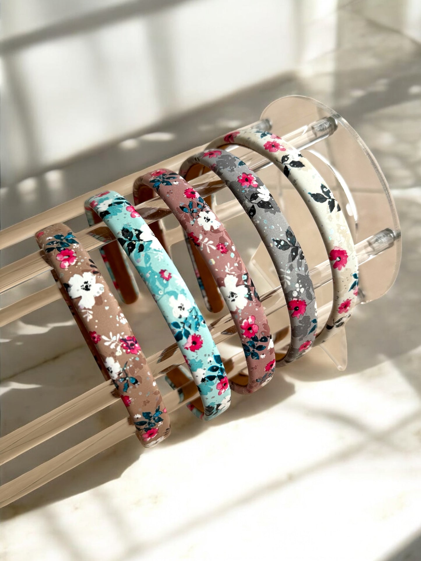 Everyday Floral Charm Headbands