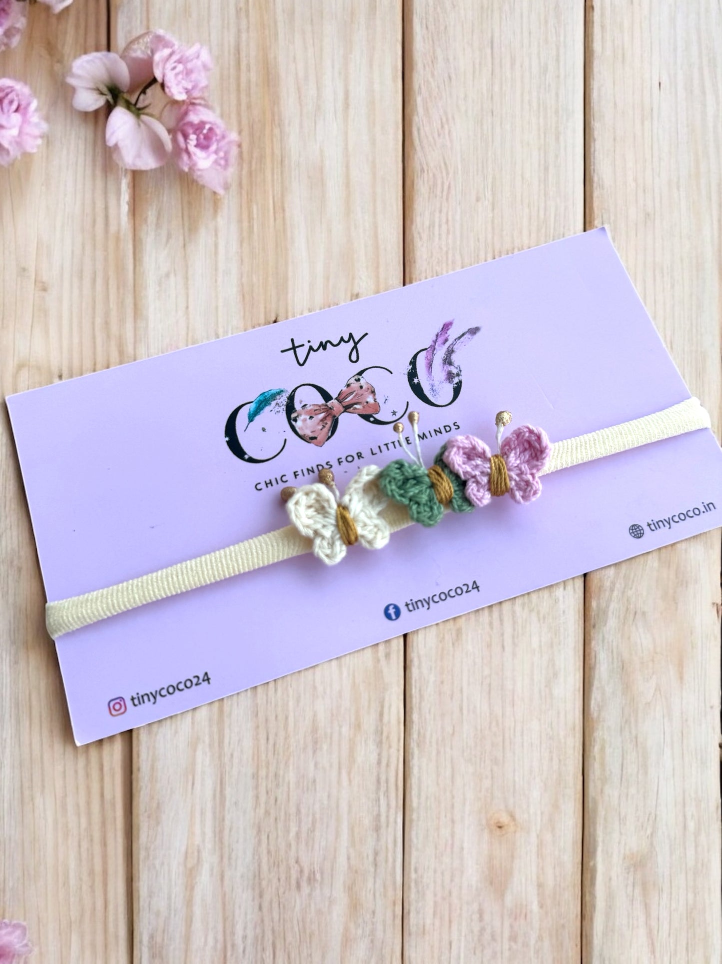 Fluttering Butterfly Trio Headband