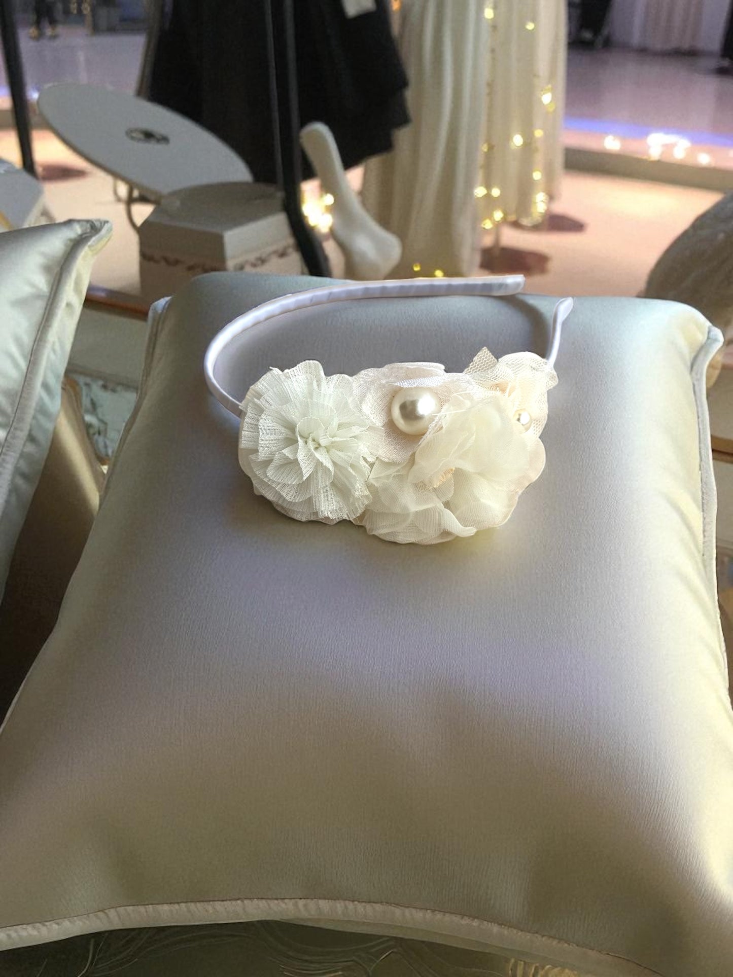 Pearl Blossom Headband