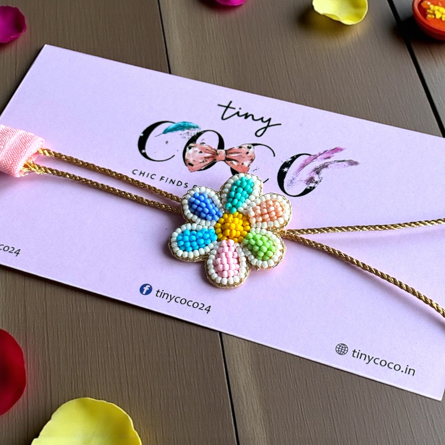 Festive Daisy Chain Headband