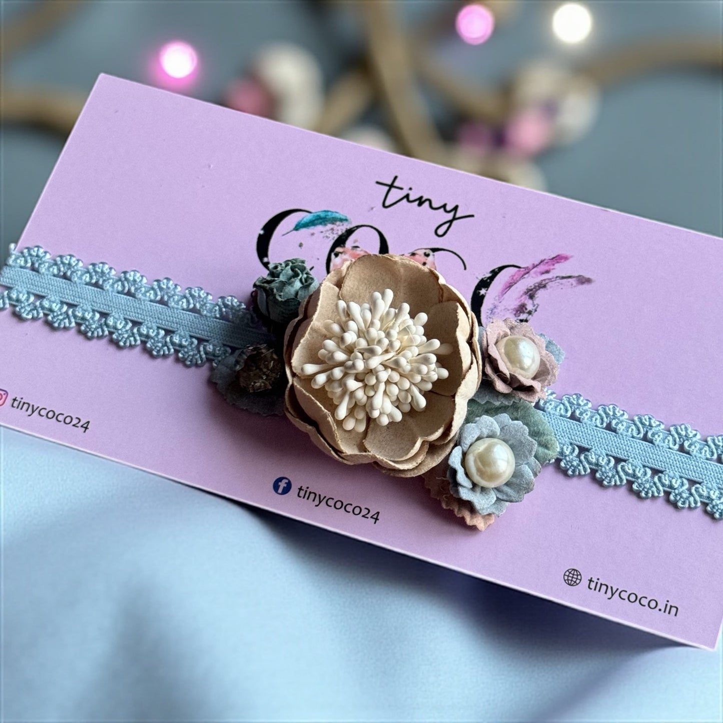Earthy Chic Floral HeadBand