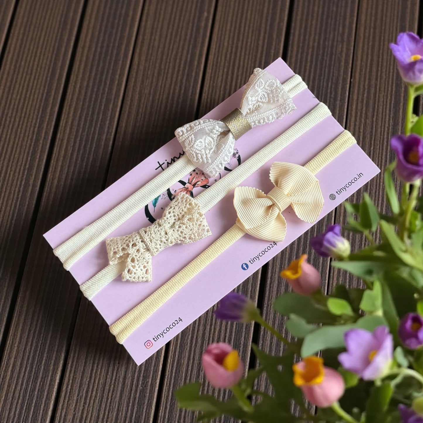Vanilla Blossom Artisan Trio