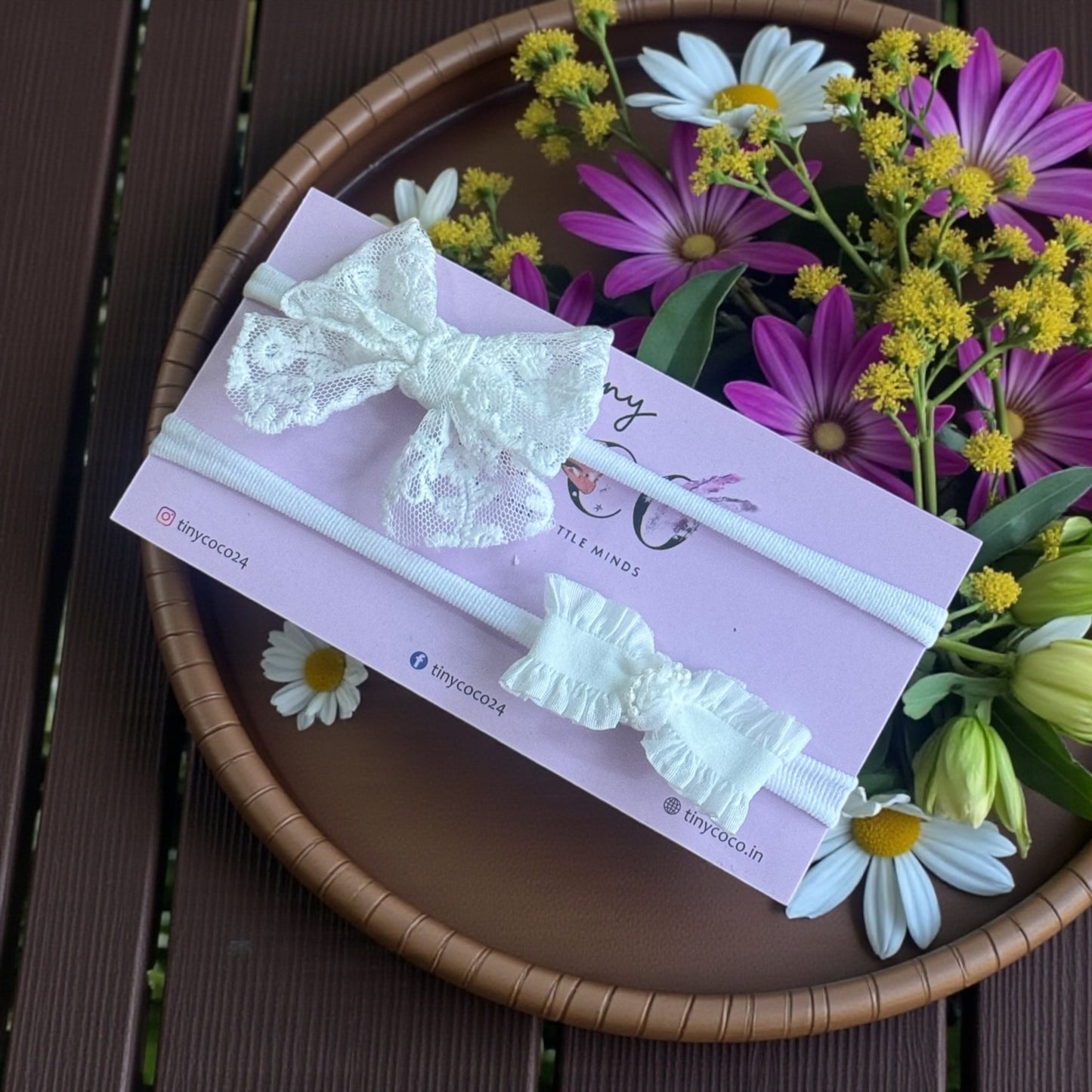 Lace & Ruffle Newborn Set