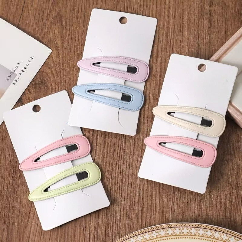 Everyday Pastel Matte Snap Clips (Set of 2)