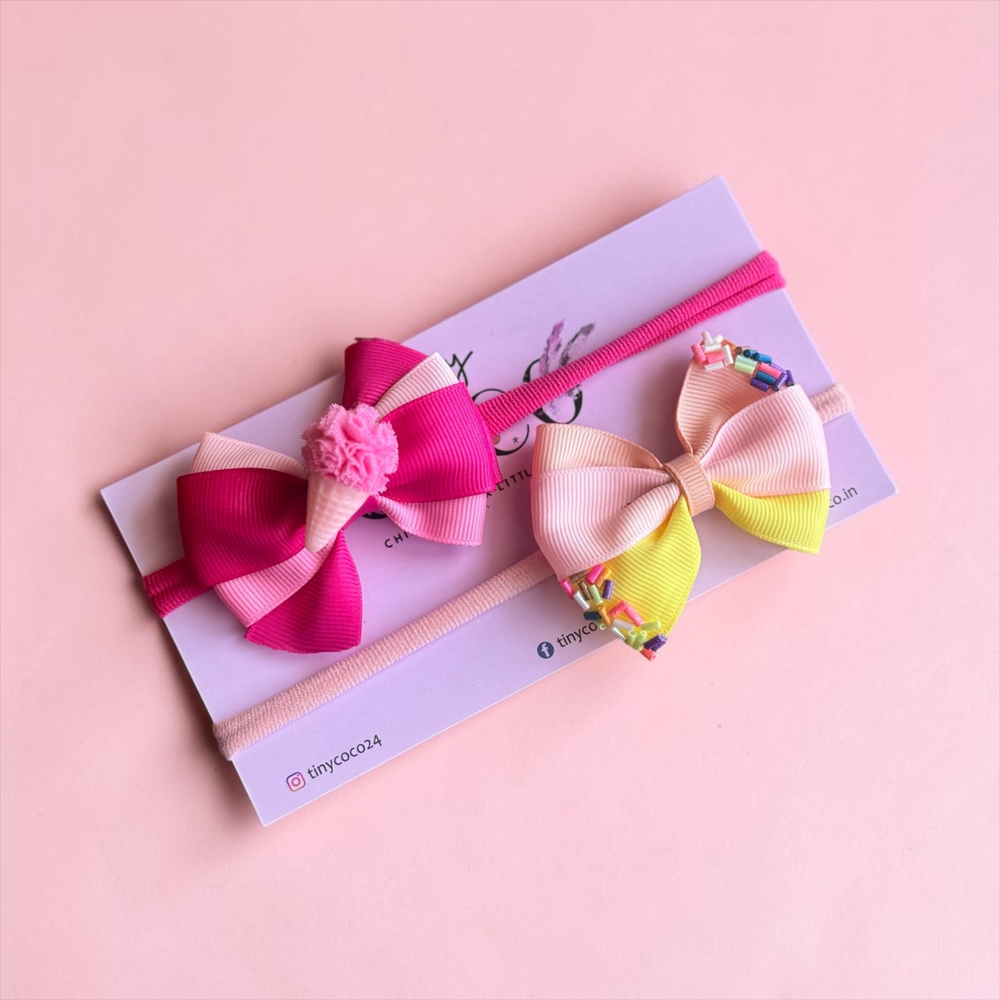 The Sweet Scoop Duo Baby Bands