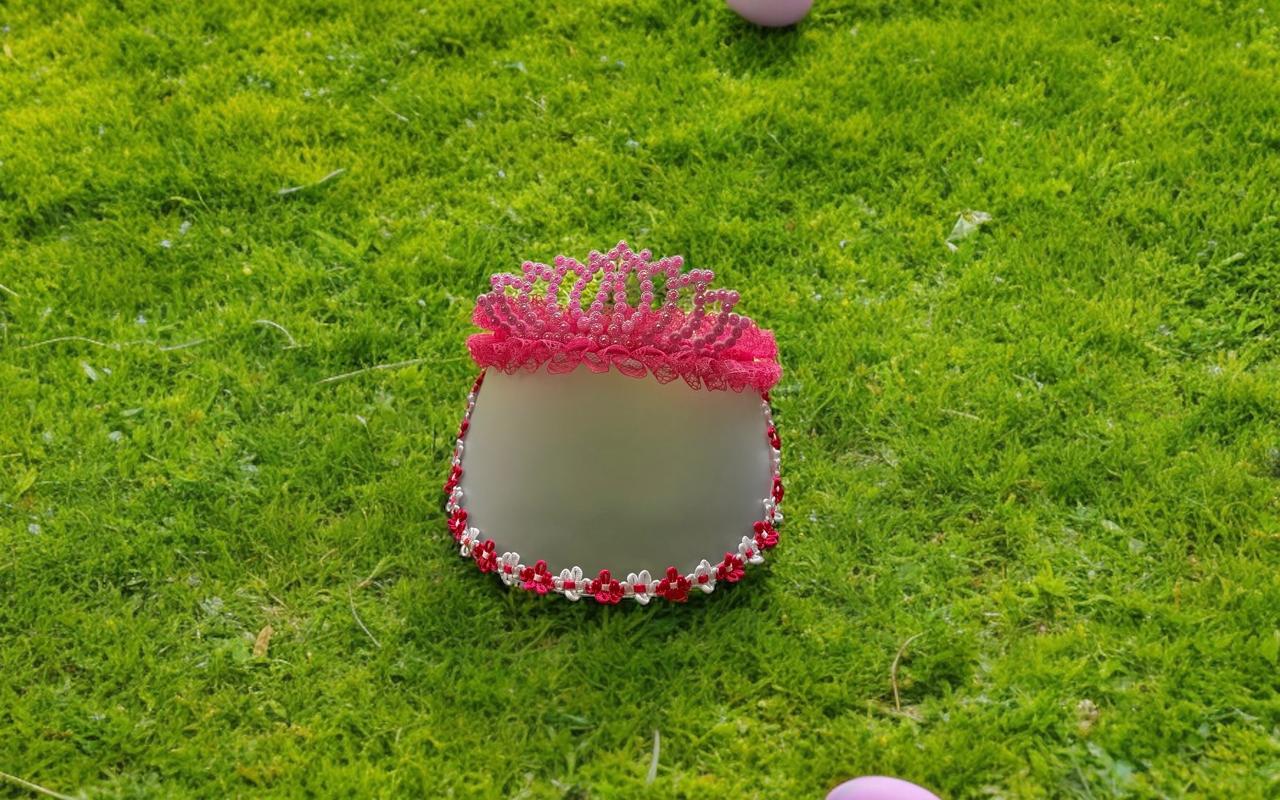 Double the Delight: The Floral Kid's Cap