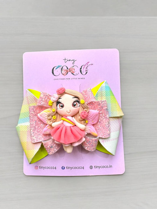 Dazzling Doll Delight Bow pin