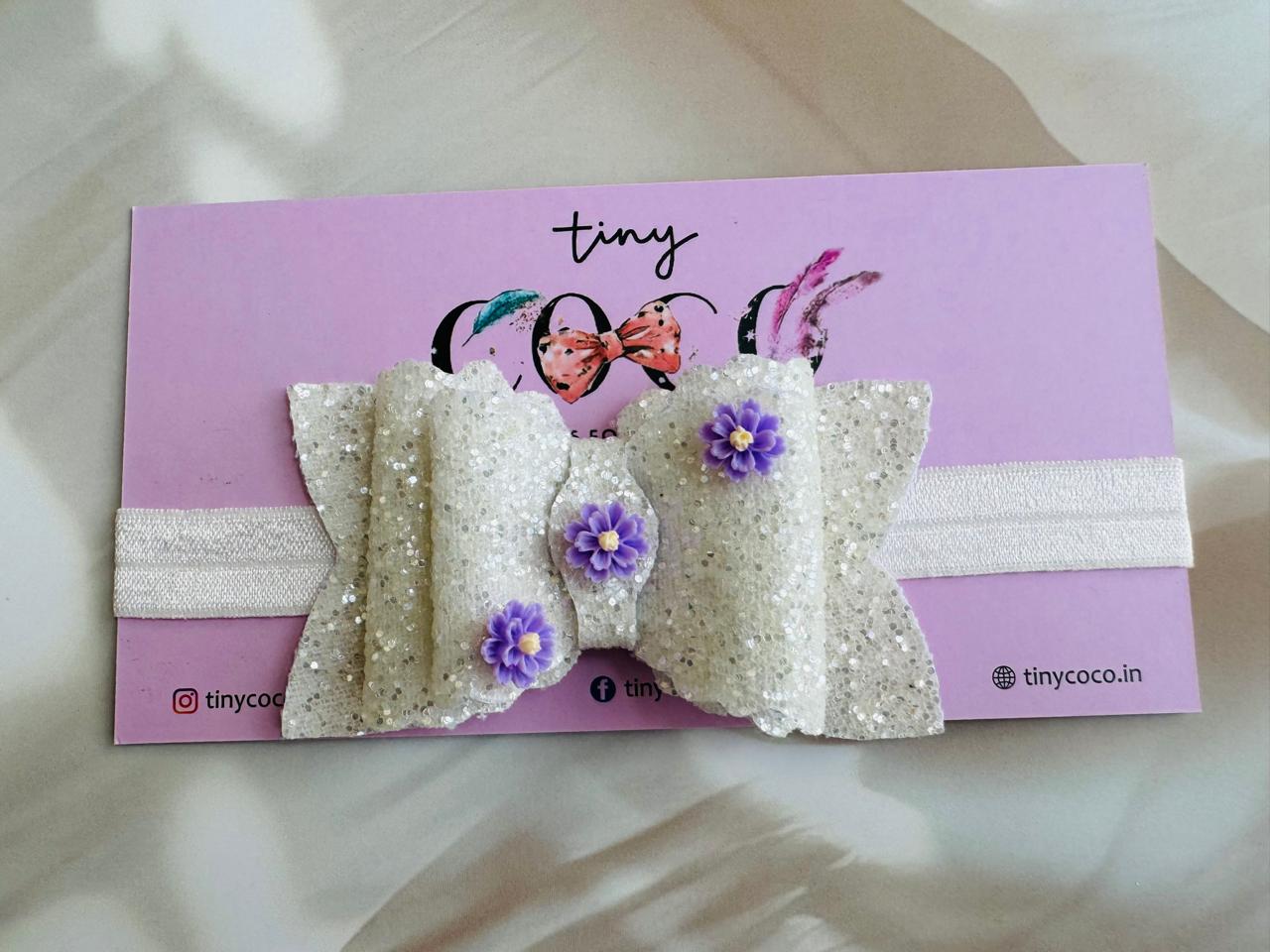 Blossom with Beauty: Handmade Mulberry Flower Baby Bands