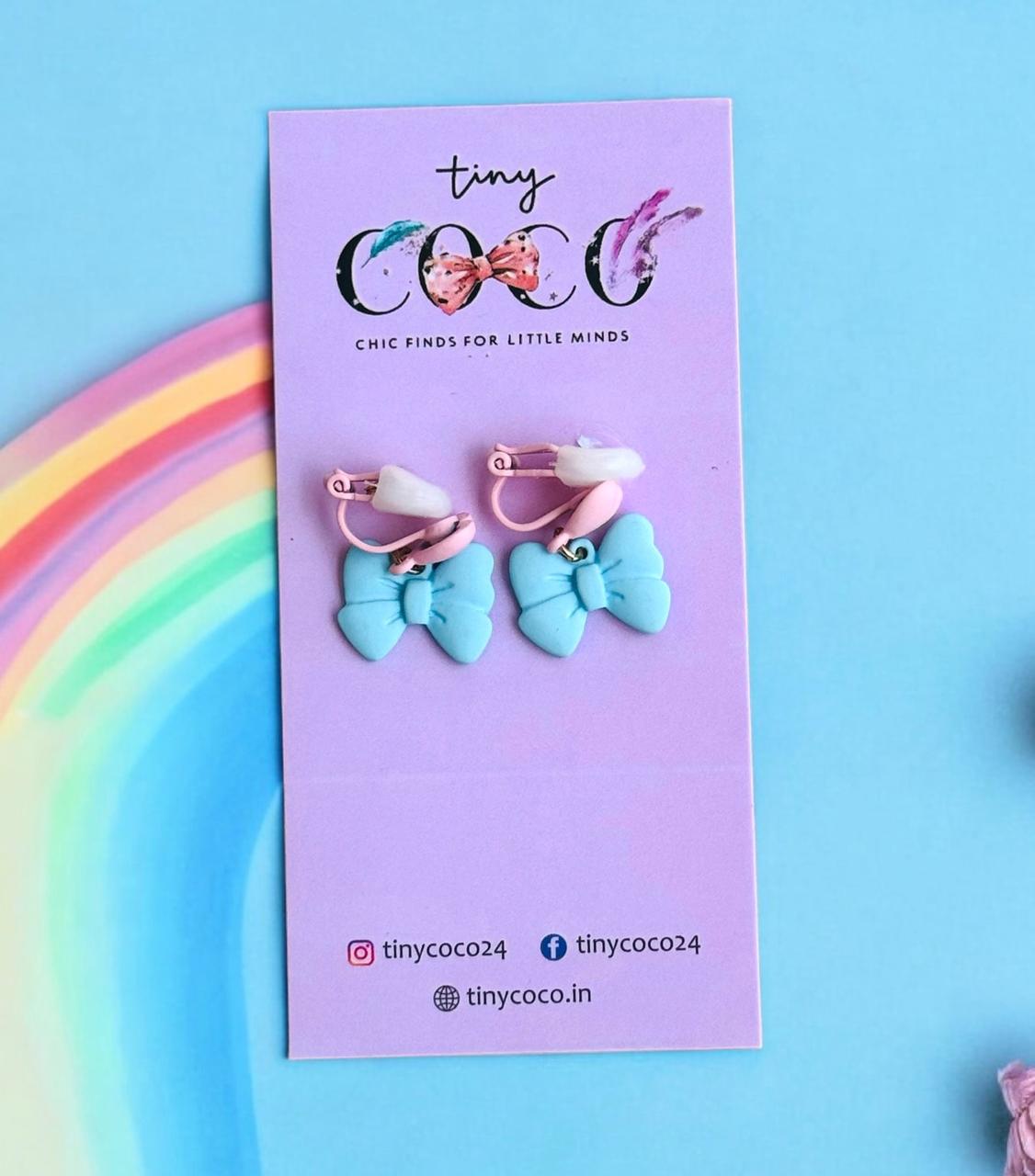The Fun Ears Arrive with Clip-On Charm Dangling Earrings!