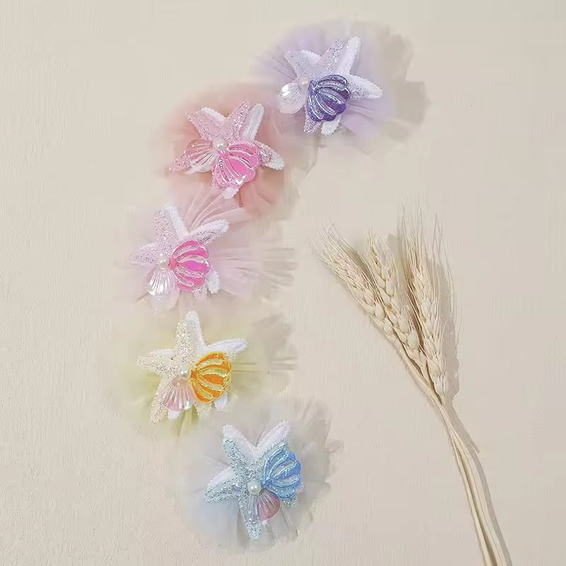 Mermaid Treasure Hair Clips