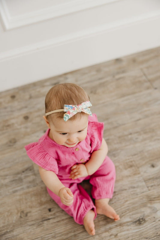 Garden Blossom Bow Headband