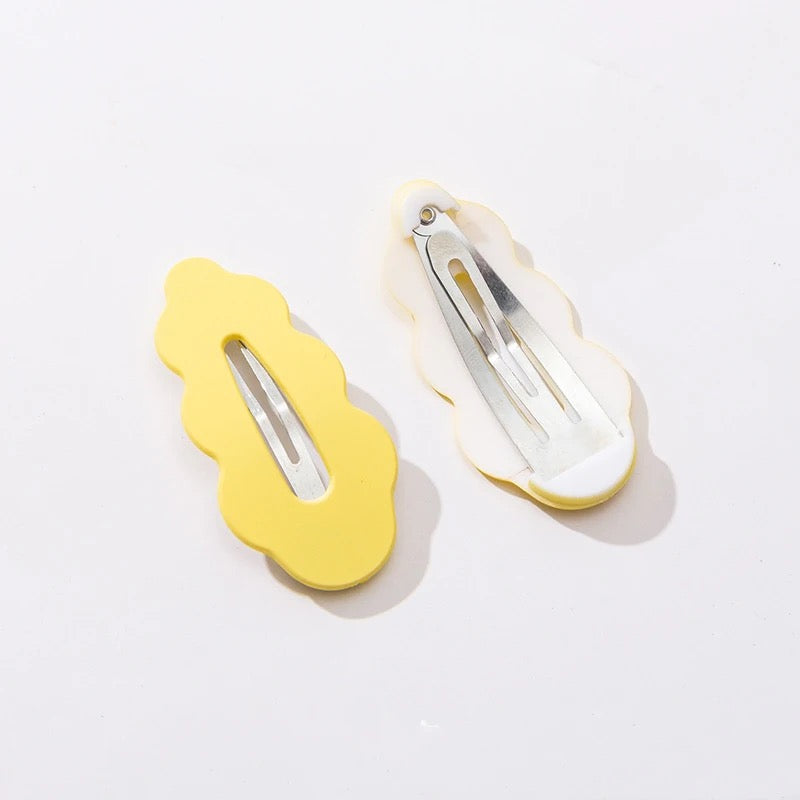 Colorful Cloud Hairpins (Set of 3)