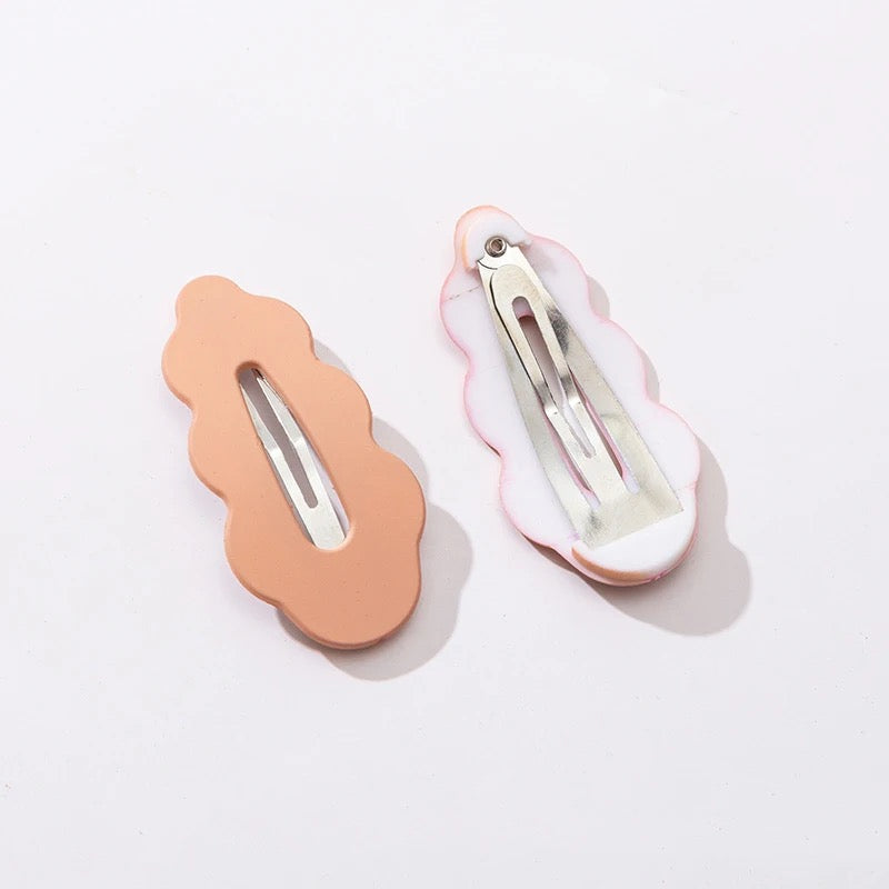 Colorful Cloud Hairpins (Set of 3)