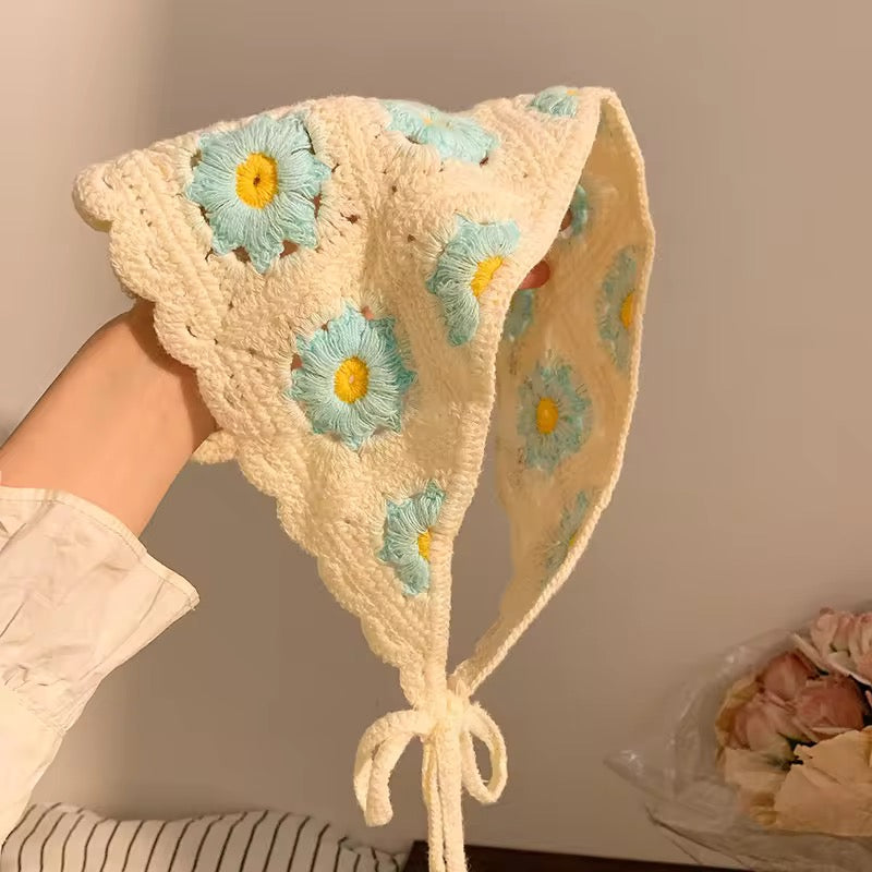 The Meadow-Sweet Crochet Bandana