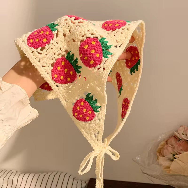 The Meadow-Sweet Crochet Bandana