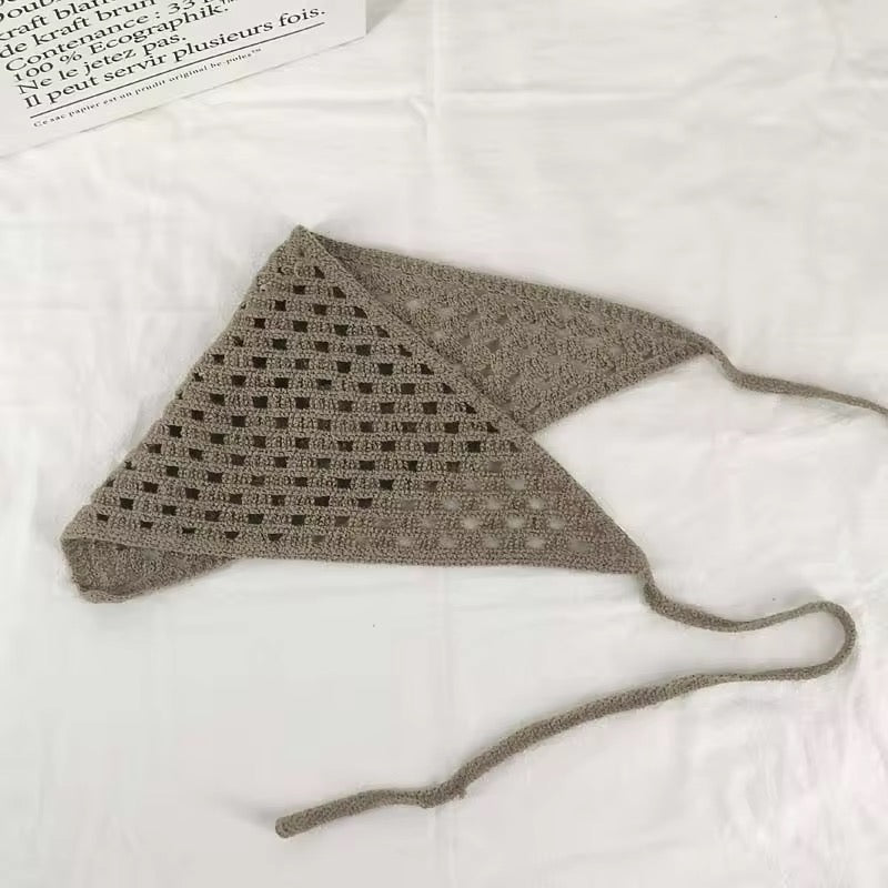 The Meadow-Sweet Crochet Bandana