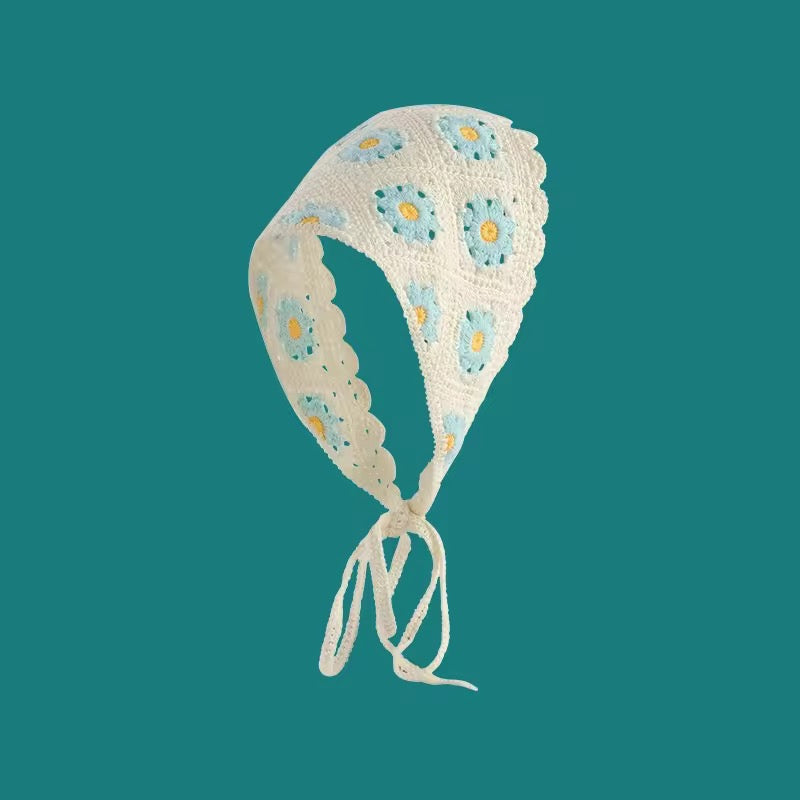 The Meadow-Sweet Crochet Bandana
