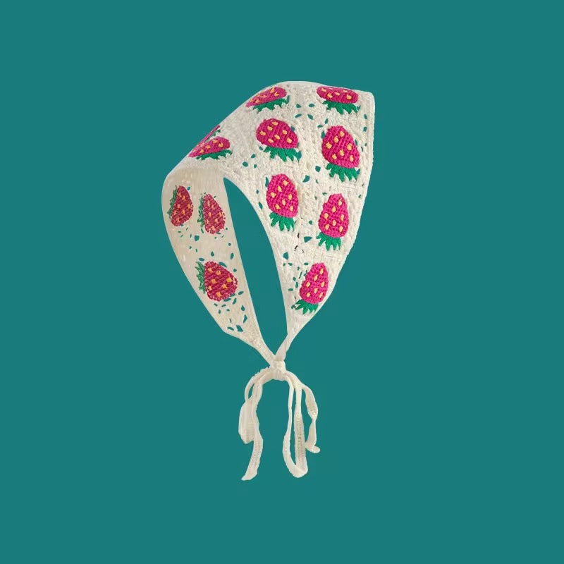 The Meadow-Sweet Crochet Bandana