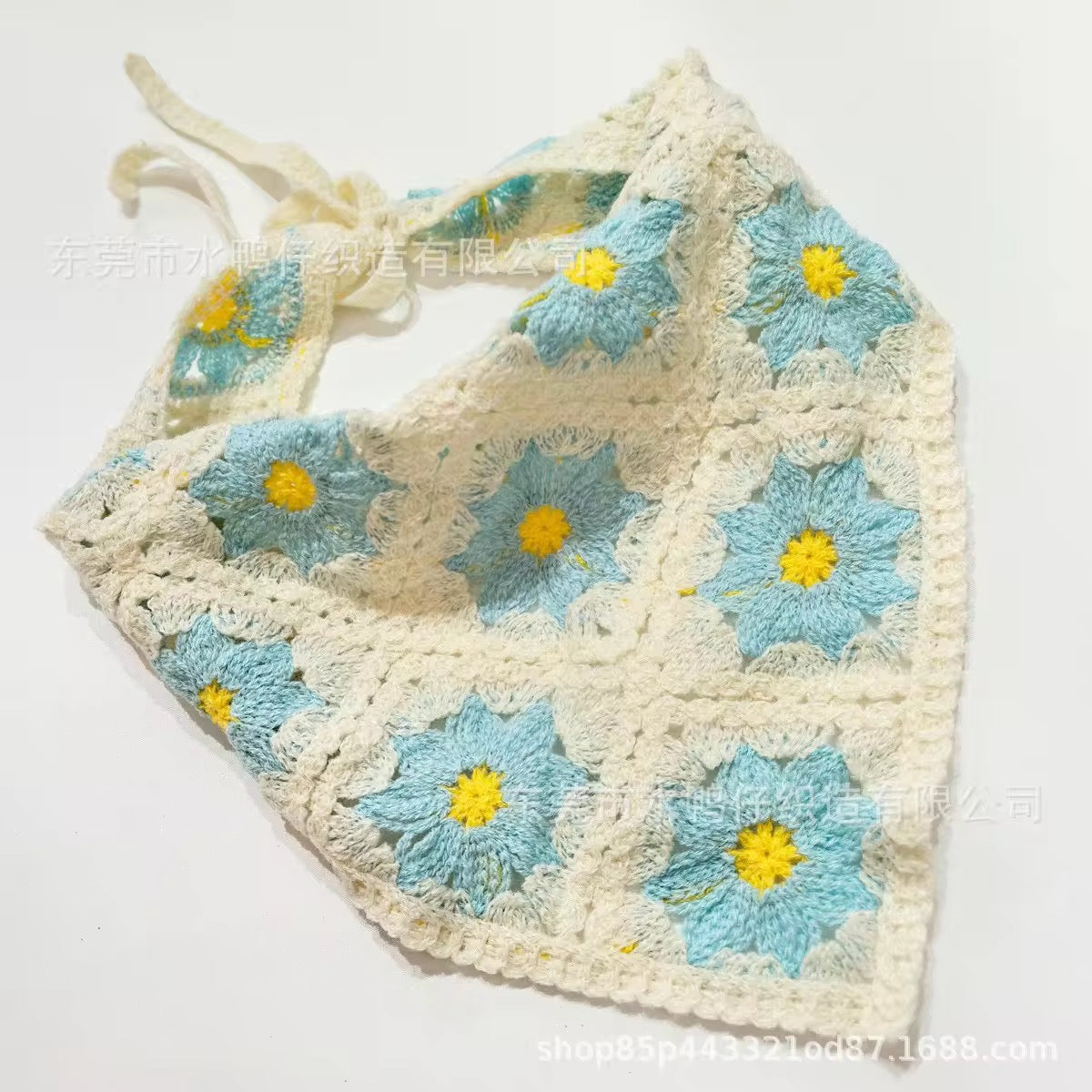 The Meadow-Sweet Crochet Bandana