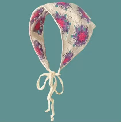The Meadow-Sweet Crochet Bandana