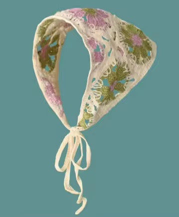 The Meadow-Sweet Crochet Bandana