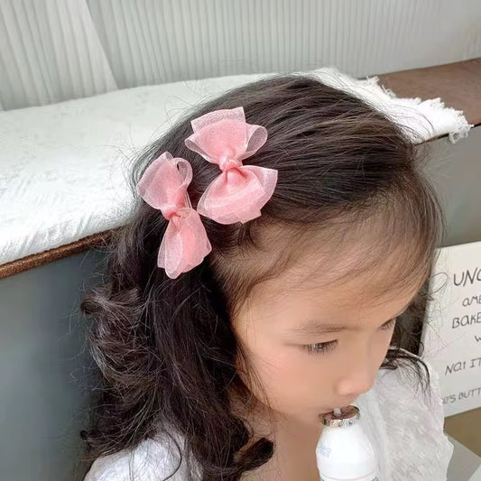 Cloud-Light Organza Pigtails