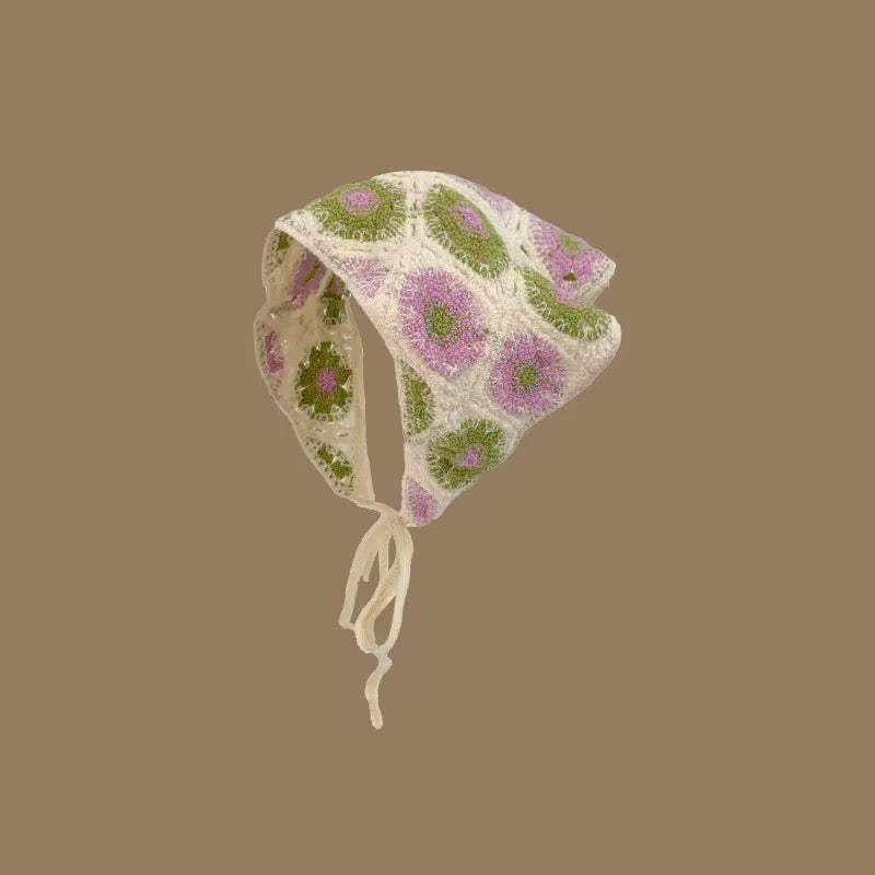 The Meadow-Sweet Crochet Bandana