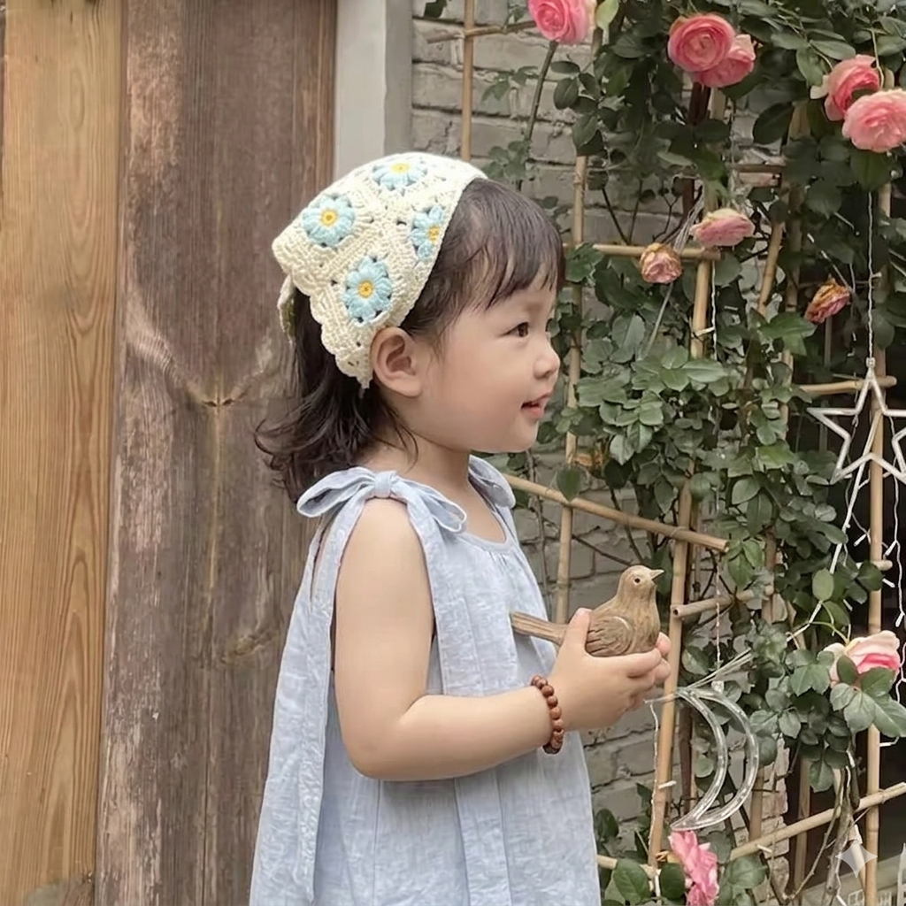 The Meadow-Sweet Crochet Bandana