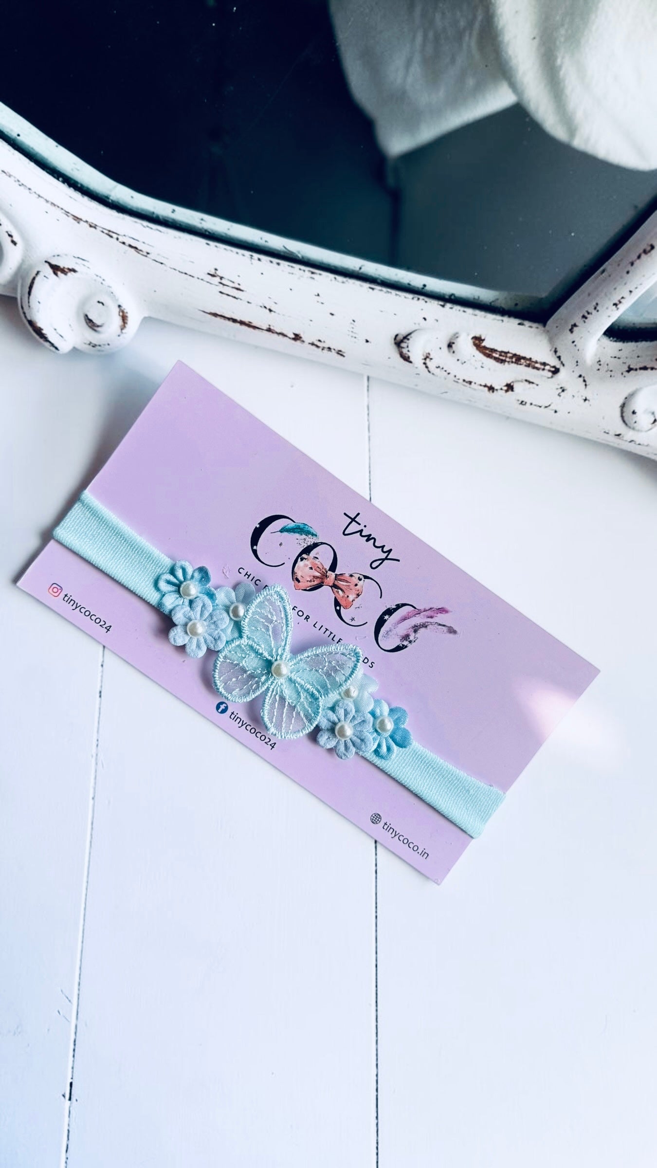 The Powder Blue Daydream Headband