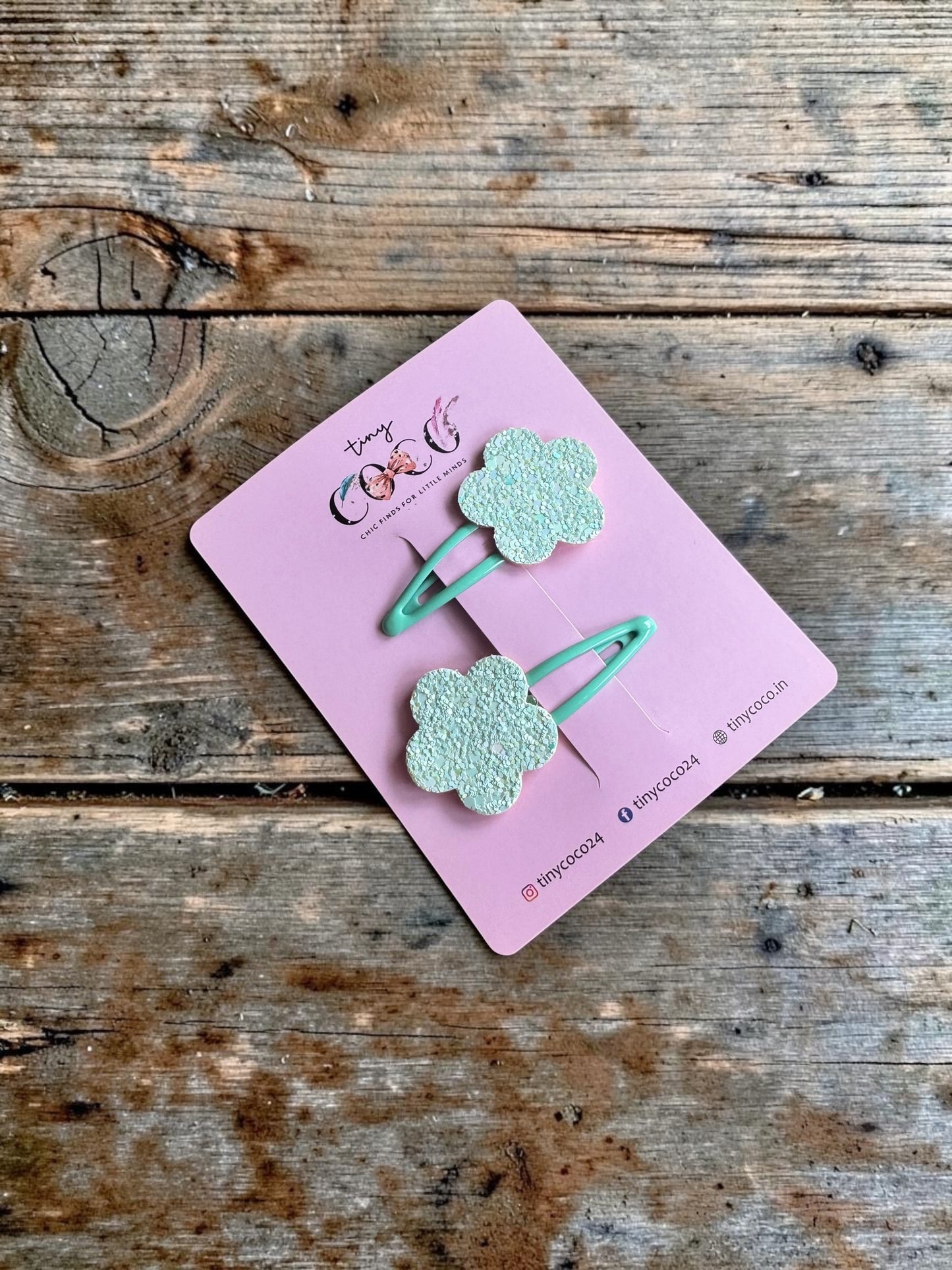 The Glitter Blossom BB Clip Sets