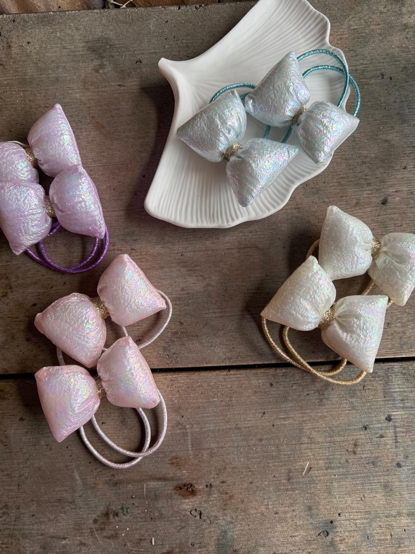 The Iridescent Aurora Bow Ties